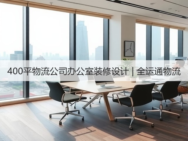 400平物流公司办公室装修设计 | 全运通物流(图1) 400平物流公司办公室装修设计 | 全运通物流(图1)