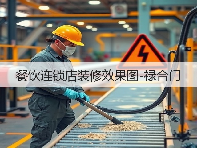 餐饮连锁店装修效果图-禄合门(图1)