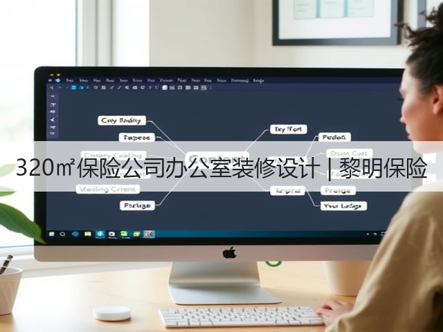 320㎡保险公司办公室装修设计 | 黎明保险(图3) 320㎡保险公司办公室装修设计 | 黎明保险(图3)