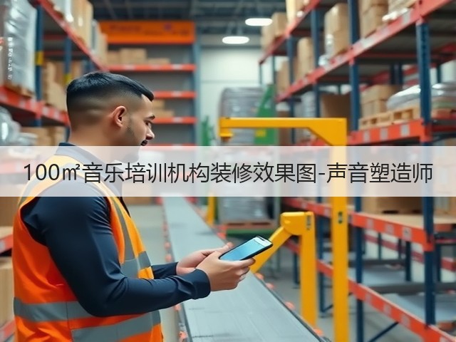 100㎡音乐培训机构装修效果图-声音塑造师(图1)