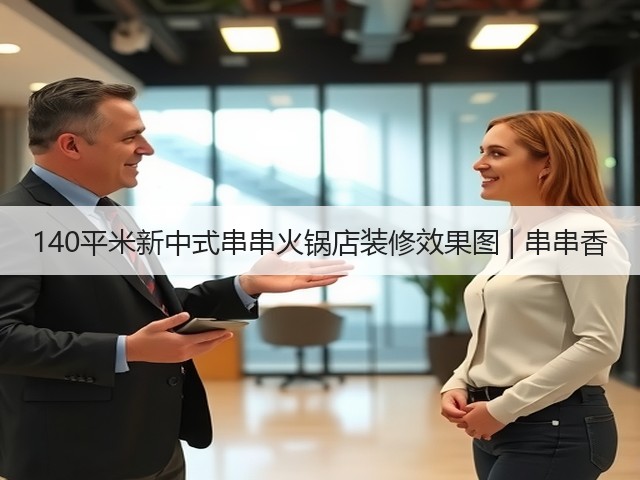 140平米新中式串串火锅店装修效果图 | 串串香(图3) 140平米新中式串串火锅店装修效果图 | 串串香(图3)