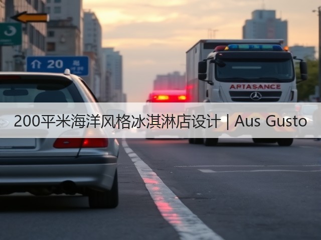 200平米海洋风格冰淇淋店设计 | Aus Gusto(图1) 200平米海洋风格冰淇淋店设计 | Aus Gusto(图1)