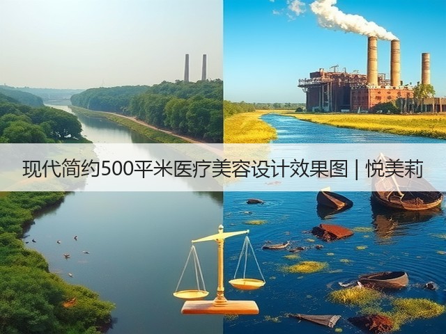 现代简约500平米医疗美容设计效果图 | 悦美莉(图1)