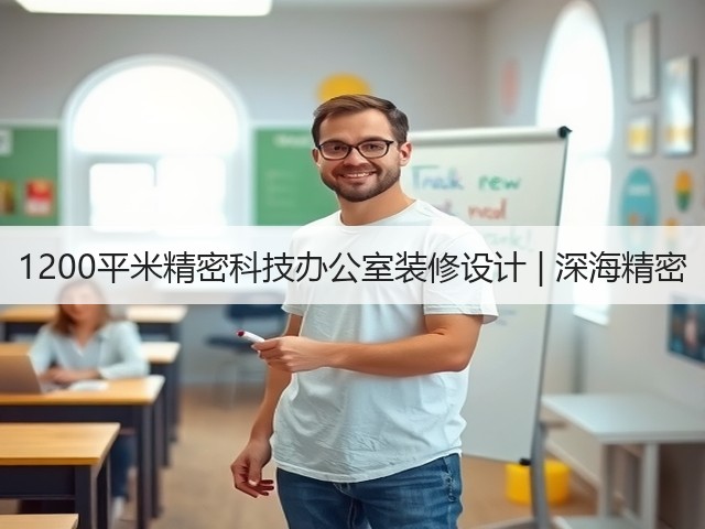 1200平米精密科技办公室装修设计 | 深海精密(图2) 1200平米精密科技办公室装修设计 | 深海精密(图2)