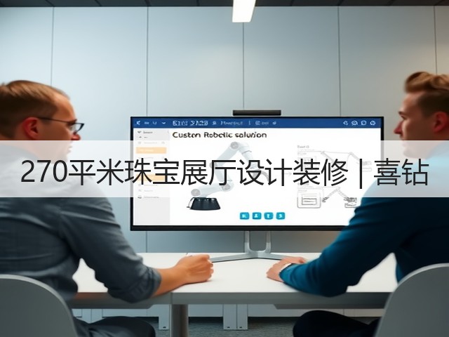 270平米珠宝展厅设计装修 | 喜钻(图3) 270平米珠宝展厅设计装修 | 喜钻(图3)