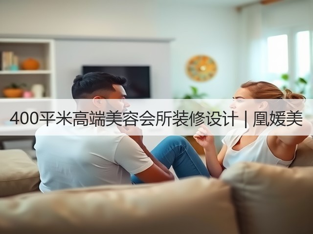 400平米高端美容会所装修设计 | 凰媛美(图2)