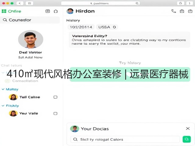 410㎡现代风格办公室装修 | 远景医疗器械(图2) 410㎡现代风格办公室装修 | 远景医疗器械(图2)