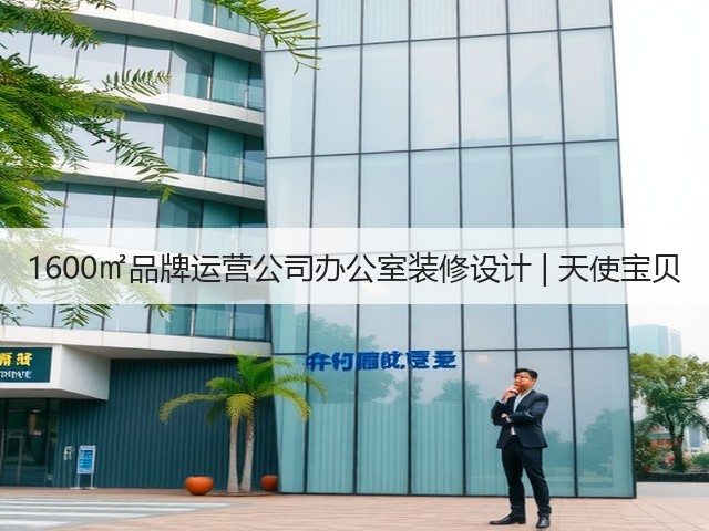 1600㎡品牌运营公司办公室装修设计 | 天使宝贝(图1) 1600㎡品牌运营公司办公室装修设计 | 天使宝贝(图1)