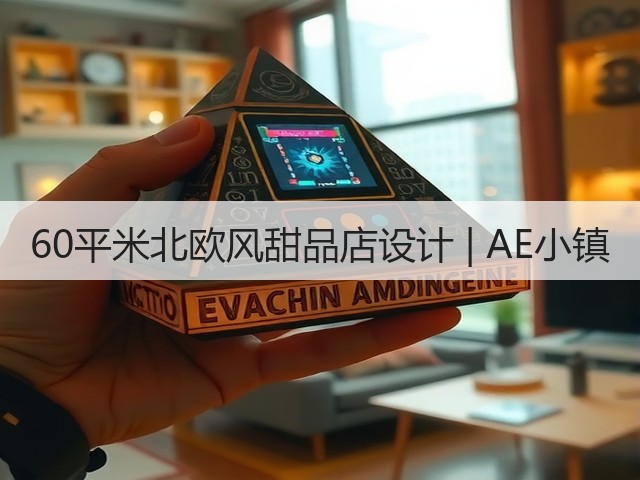 60平米北欧风甜品店设计 | AE小镇(图3) 60平米北欧风甜品店设计 | AE小镇(图3)