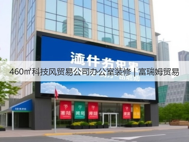 460㎡科技风贸易公司办公室装修 | 富瑞姆贸易(图3) 460㎡科技风贸易公司办公室装修 | 富瑞姆贸易(图3)