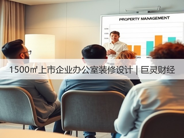 1500㎡上市企业办公室装修设计 | 巨灵财经(图2) 1500㎡上市企业办公室装修设计 | 巨灵财经(图2)
