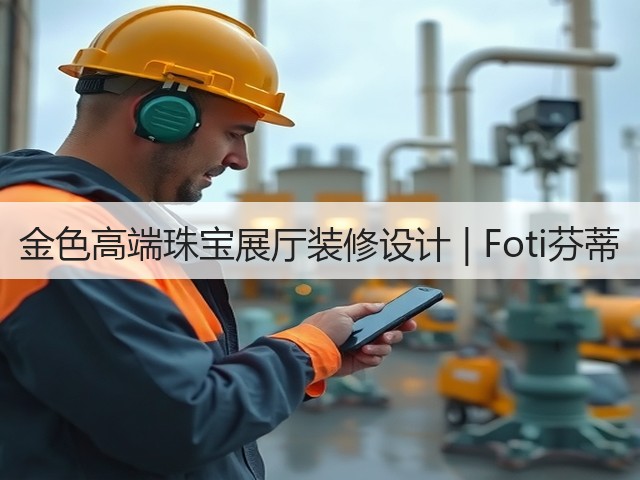 金色高端珠宝展厅装修设计 | Foti芬蒂(图1)