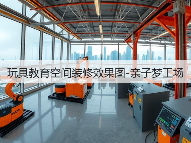 玩具教育空间装修效果图-亲子梦工场(图3)