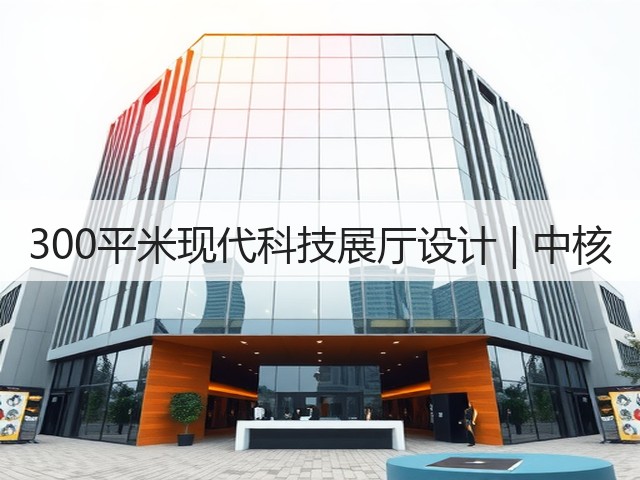 300平米现代科技展厅设计 | 中核(图2) 300平米现代科技展厅设计 | 中核(图2)