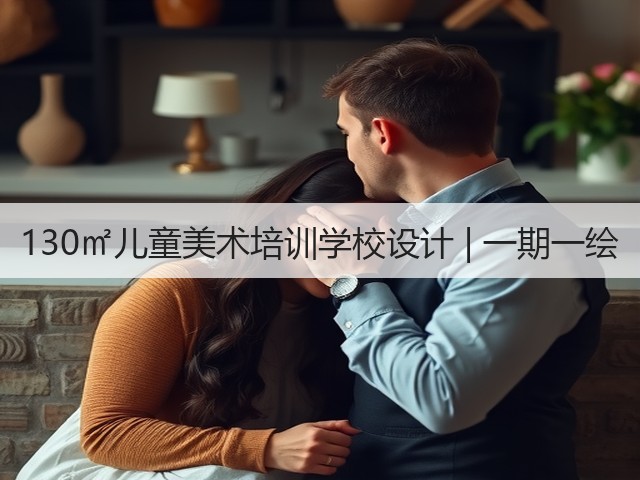 130㎡儿童美术培训学校设计 | 一期一绘(图1)
