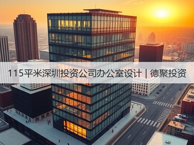 115平米深圳投资公司办公室设计 | 德聚投资(图1) 115平米深圳投资公司办公室设计 | 德聚投资(图1)