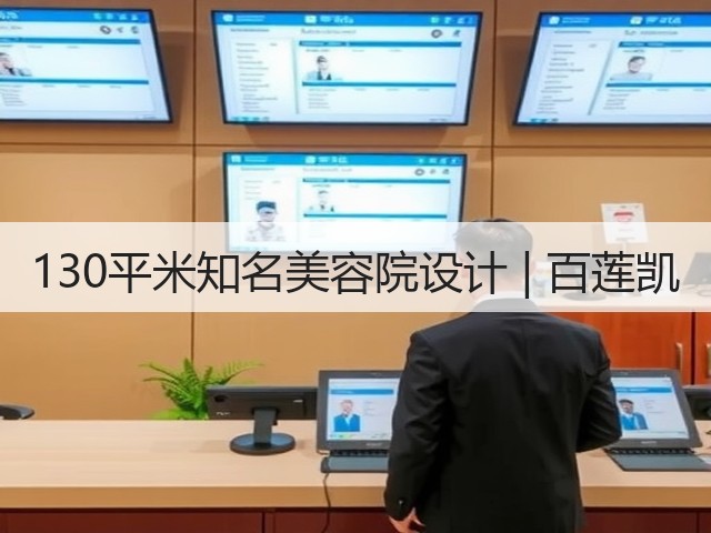 130平米知名美容院设计 | 百莲凯(图3)