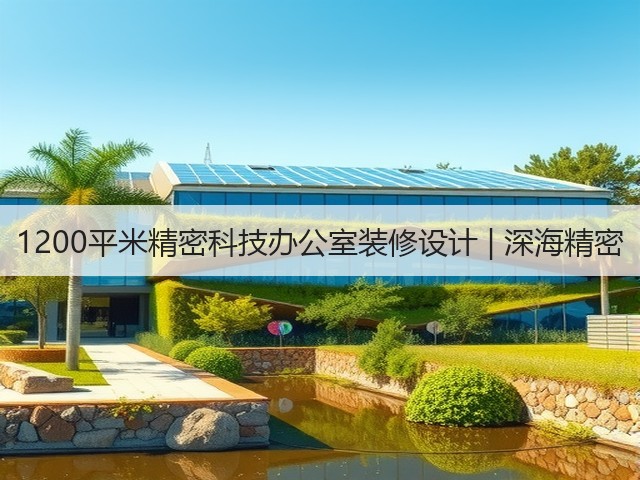1200平米精密科技办公室装修设计 | 深海精密(图3) 1200平米精密科技办公室装修设计 | 深海精密(图3)