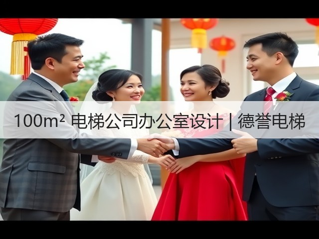 100m² 电梯公司办公室设计 | 德誉电梯(图1) 100m² 电梯公司办公室设计 | 德誉电梯(图1)
