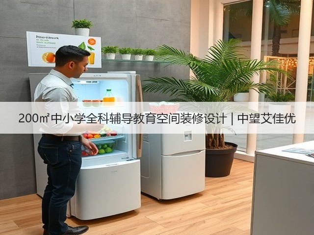 200㎡中小学全科辅导教育空间装修设计 | 中望艾佳优(图3)