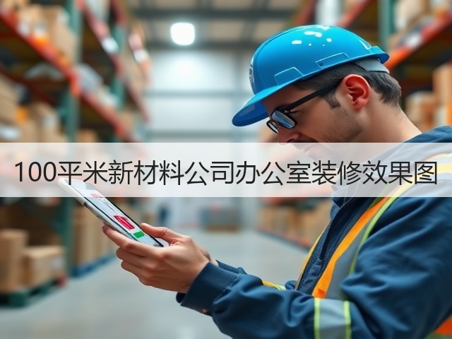 100平米新材料公司办公室装修效果图(图2) 100平米新材料公司办公室装修效果图(图2)