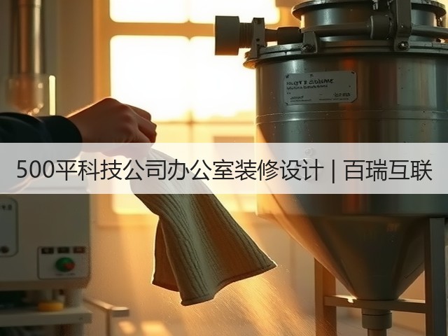 500平科技公司办公室装修设计 | 百瑞互联(图2) 500平科技公司办公室装修设计 | 百瑞互联(图2)