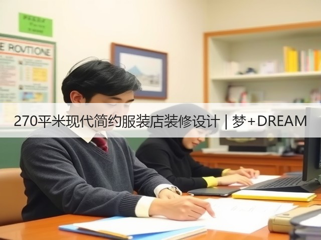 270平米现代简约服装店装修设计 | 梦+DREAM(图2) 270平米现代简约服装店装修设计 | 梦+DREAM(图2)