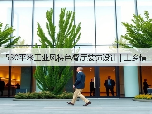 530平米工业风特色餐厅装饰设计 | 土乡情(图3) 530平米工业风特色餐厅装饰设计 | 土乡情(图3)