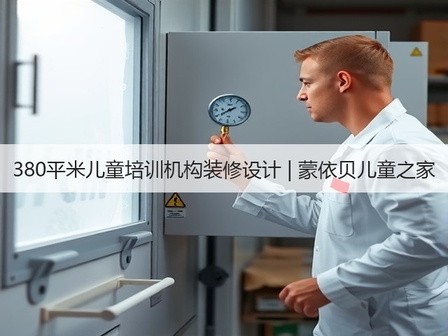 380平米儿童培训机构装修设计 | 蒙依贝儿童之家(图1)