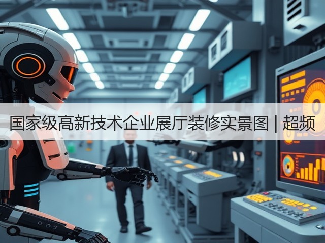 国家级高新技术企业展厅装修实景图 | 超频(图2) 国家级高新技术企业展厅装修实景图 | 超频(图2)