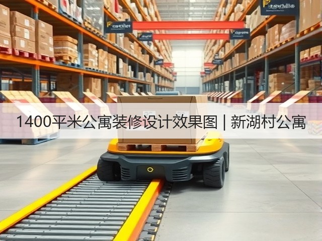 1400平米公寓装修设计效果图 | 新湖村公寓(图3)
