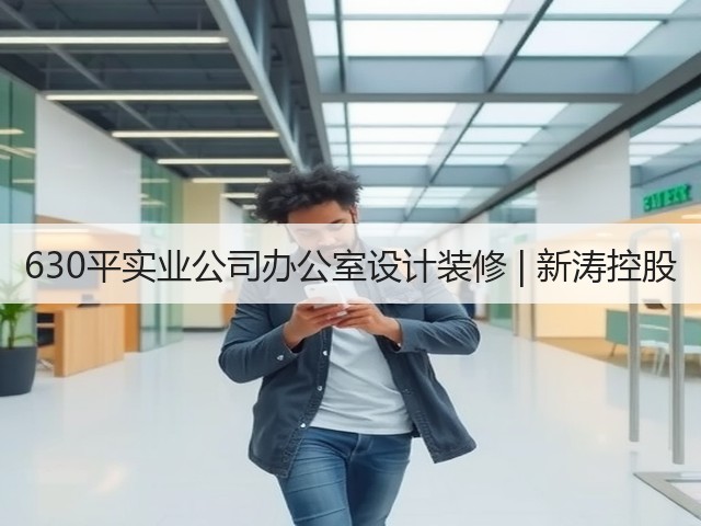 630平实业公司办公室设计装修 | 新涛控股(图1)