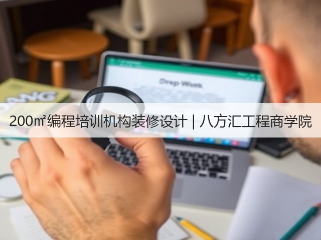 200㎡编程培训机构装修设计 | 八方汇工程商学院(图1) 200㎡编程培训机构装修设计 | 八方汇工程商学院(图1)