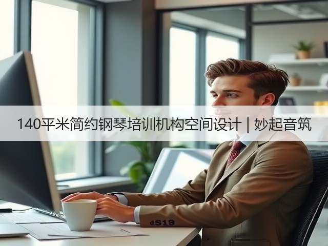 140平米简约钢琴培训机构空间设计 | 妙起音筑(图2) 140平米简约钢琴培训机构空间设计 | 妙起音筑(图2)