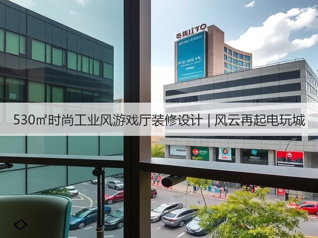 530㎡时尚工业风游戏厅装修设计 | 风云再起电玩城(图2) 530㎡时尚工业风游戏厅装修设计 | 风云再起电玩城(图2)