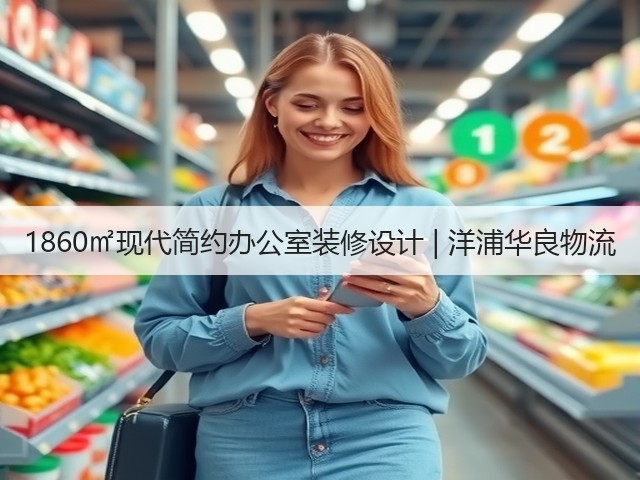 1860㎡现代简约办公室装修设计 | 洋浦华良物流(图2) 1860㎡现代简约办公室装修设计 | 洋浦华良物流(图2)
