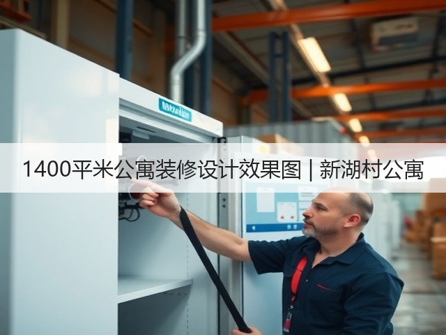 1400平米公寓装修设计效果图 | 新湖村公寓(图1)