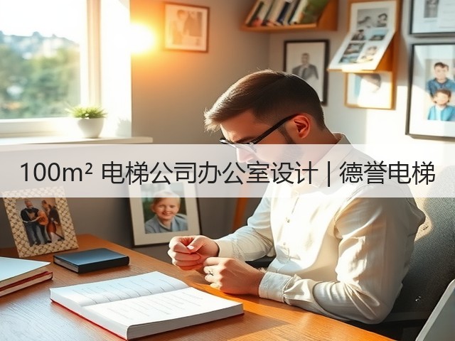100m² 电梯公司办公室设计 | 德誉电梯(图3) 100m² 电梯公司办公室设计 | 德誉电梯(图3)