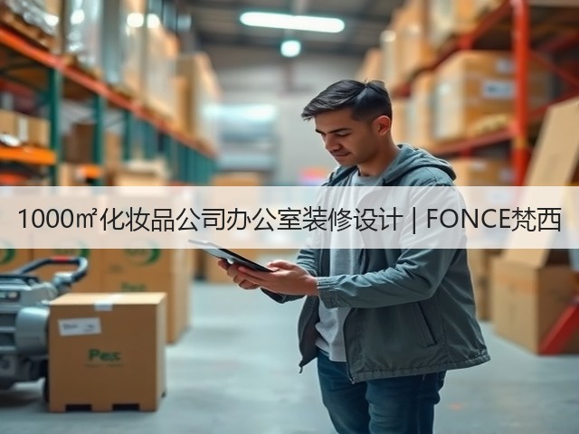 1000㎡化妆品公司办公室装修设计 | FONCE梵西(图3)
