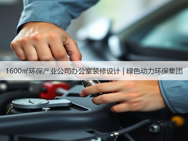 1600㎡环保产业公司办公室装修设计 | 绿色动力环保集团(图2)