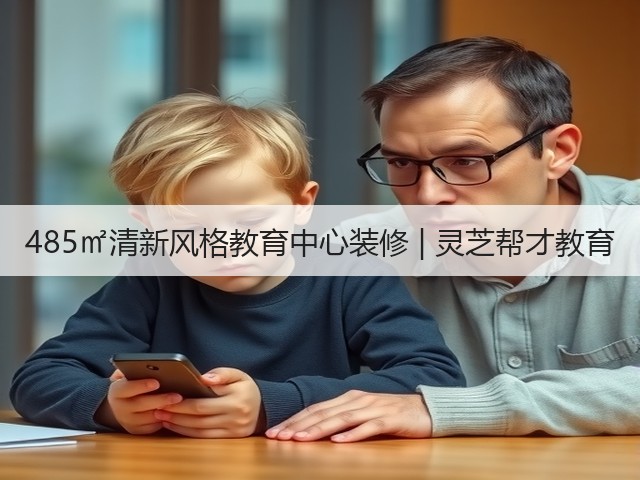 485㎡清新风格教育中心装修 | 灵芝帮才教育(图3) 485㎡清新风格教育中心装修 | 灵芝帮才教育(图3)