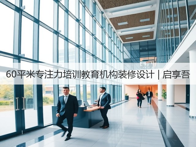 60平米专注力培训教育机构装修设计 | 启享吾(图3) 60平米专注力培训教育机构装修设计 | 启享吾(图3)