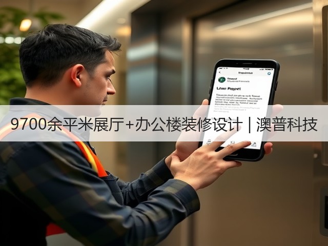 9700余平米展厅+办公楼装修设计 | 澳普科技(图3) 9700余平米展厅+办公楼装修设计 | 澳普科技(图3)