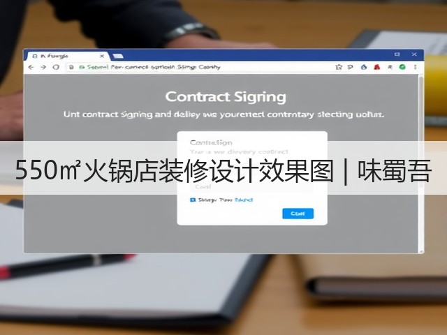 550㎡火锅店装修设计效果图 | 味蜀吾(图1) 550㎡火锅店装修设计效果图 | 味蜀吾(图1)