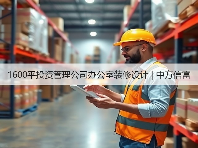 1600平投资管理公司办公室装修设计 | 中方信富(图1) 1600平投资管理公司办公室装修设计 | 中方信富(图1)