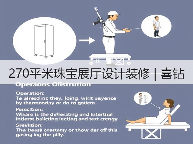 270平米珠宝展厅设计装修 | 喜钻(图3)