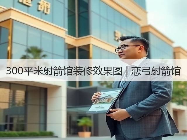 300平米射箭馆装修效果图 | 恋弓射箭馆(图3)