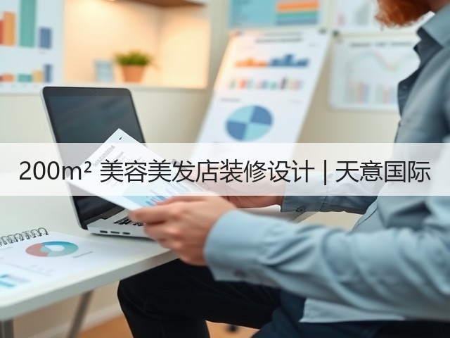 200m² 美容美发店装修设计 | 天意国际(图3) 200m² 美容美发店装修设计 | 天意国际(图3)