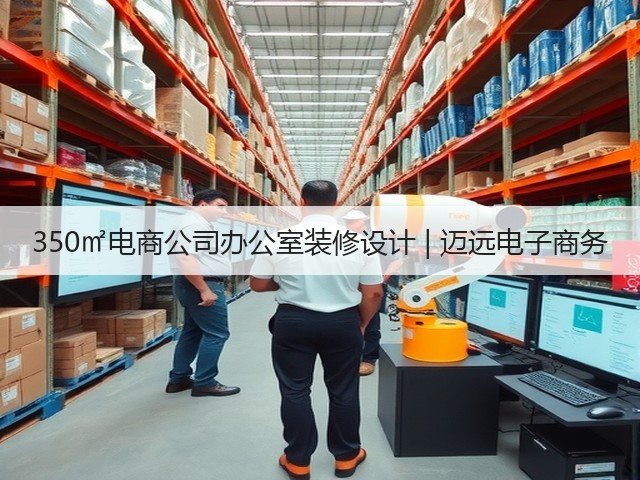 350㎡电商公司办公室装修设计 | 迈远电子商务(图3) 350㎡电商公司办公室装修设计 | 迈远电子商务(图3)