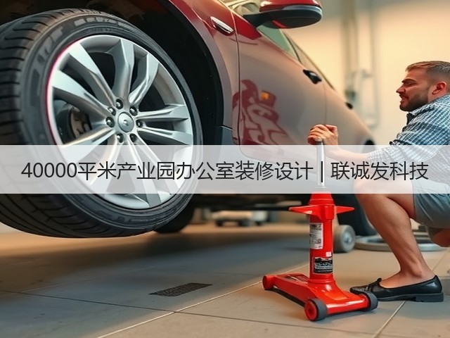 40000平米产业园办公室装修设计 | 联诚发科技(图1)